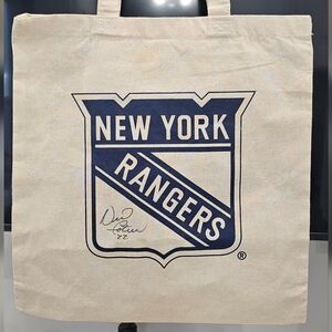 NY Rangers Hockey Tote and Concert Bag + $5 Dunkin Gift Card